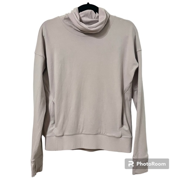 LULULEMON Go Forward Light Pink Pullover Sweater Porcelain Pink Size 4 - Picture 5 of 14